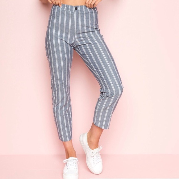 Brandy Melville Pants - Brandy Melville striped pants